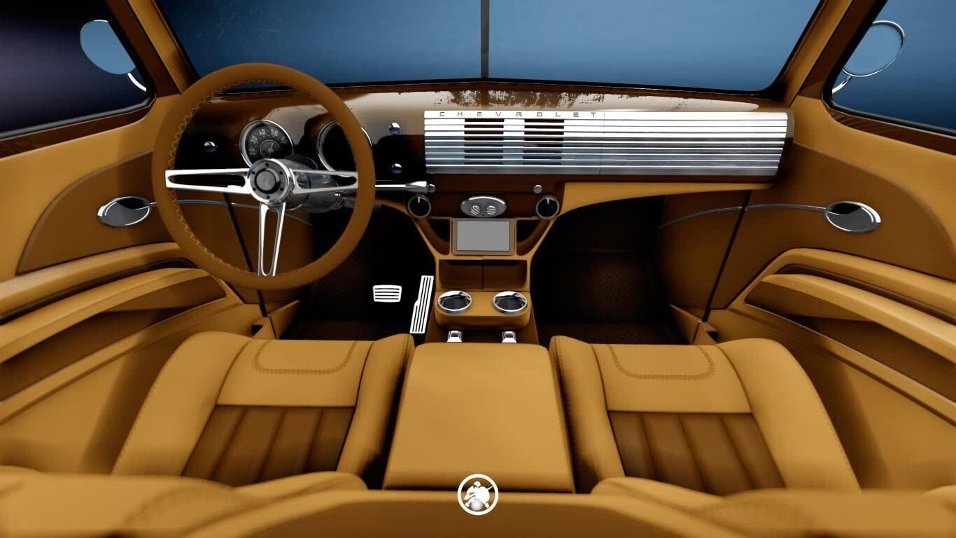 Chevrolet Boca de Sapo Brown — imagem 3 do projeto 3D