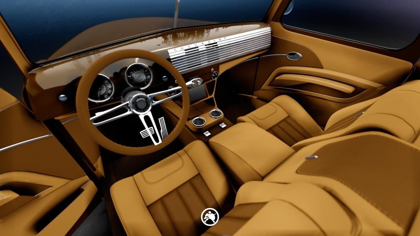 Chevrolet Boca de Sapo Brown — imagem 4 do projeto 3D