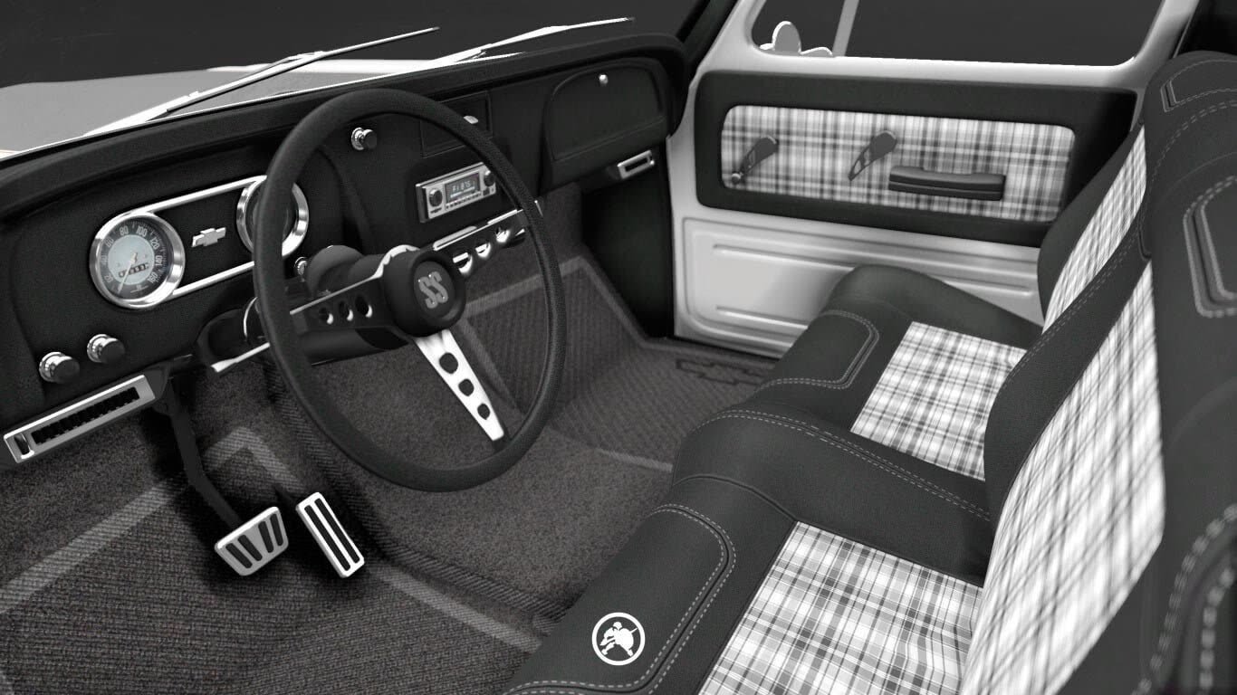 Chevrolet C10 Custom SS — imagem 2 do projeto 3D