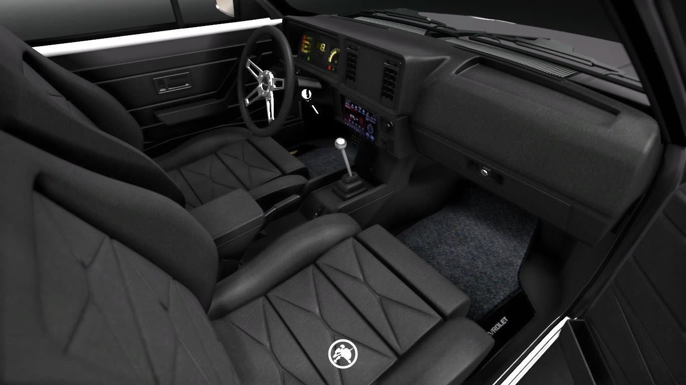 Chevrolet Chevette 1989 — imagem 3 do projeto 3D