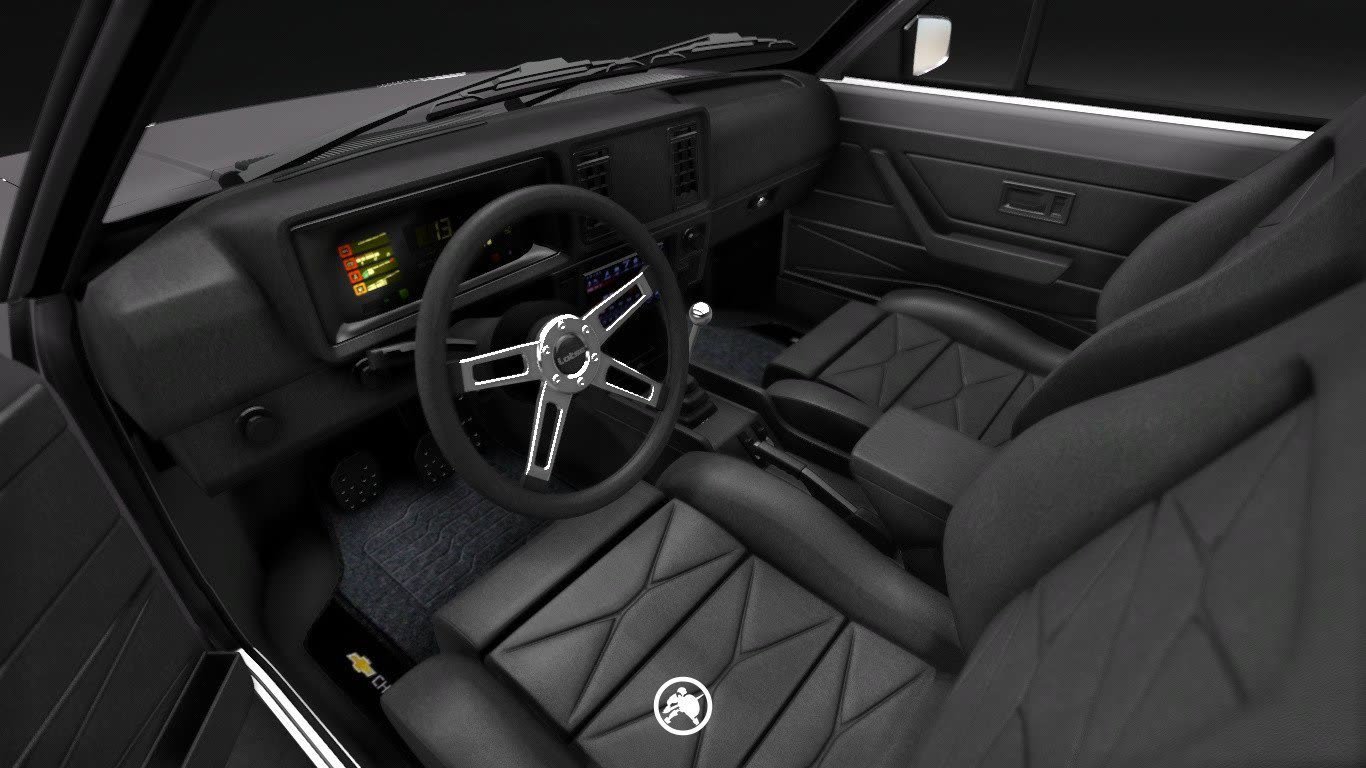Chevrolet Chevette 1989 — imagem 4 do projeto 3D