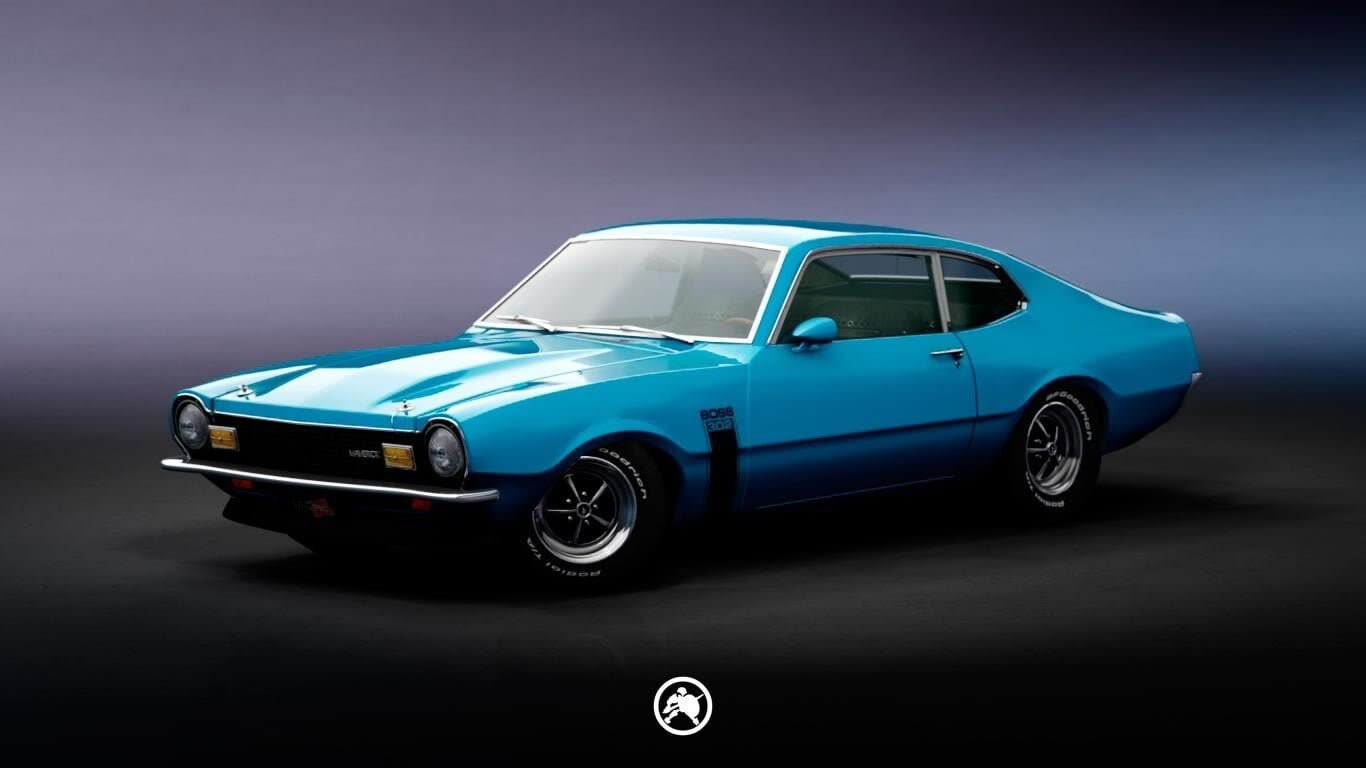 Ford Maverick Grabber Blue — imagem 4 do projeto 3D