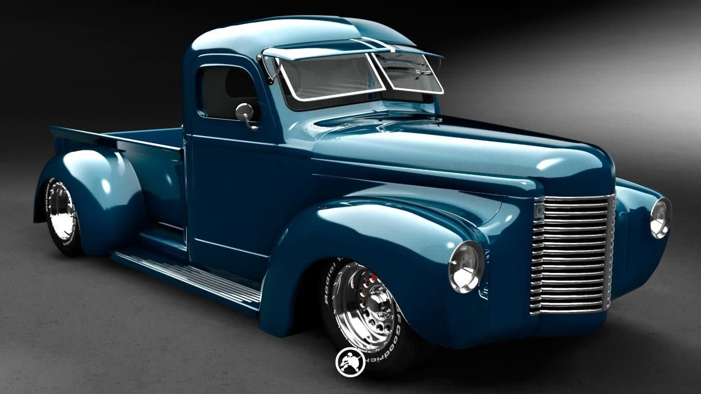 International Truck Kb2 — imagem 4 do projeto 3D