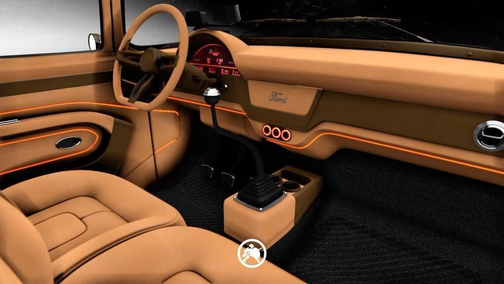 Pickup Ford F100 GT — imagem 3 do projeto 3D