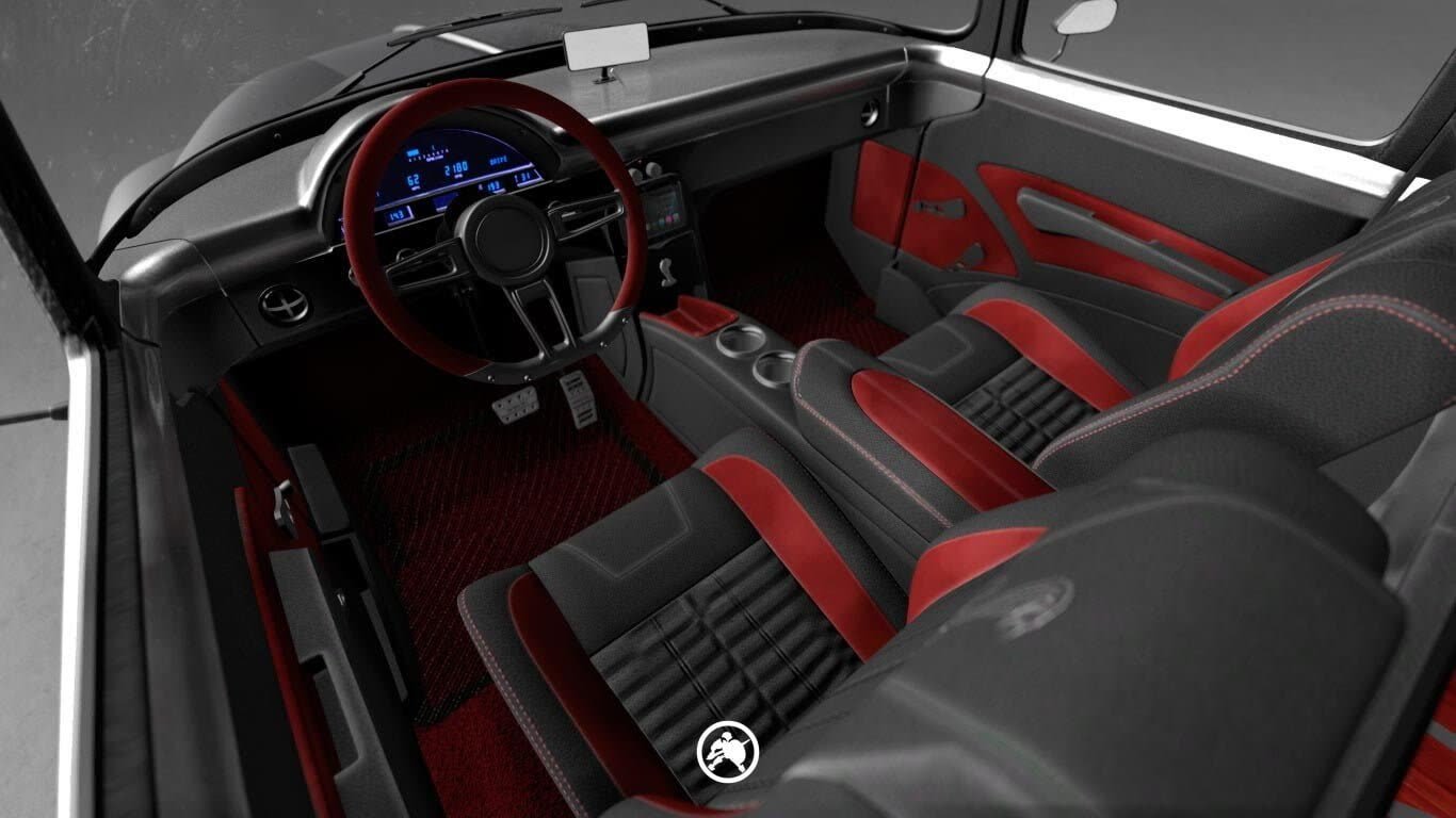 Pickup Ford F100 Shelby — imagem 2 do projeto 3D