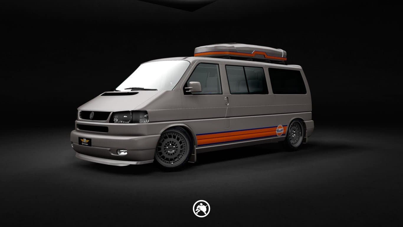 Projeto 3D de customização — Volkswagen Caravelle T4 HDL