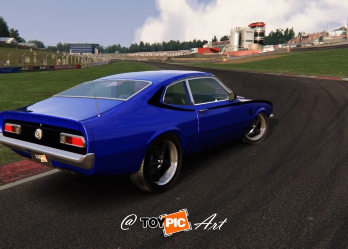 Ford Maverick Customizado - Pintura e faixas adesivas