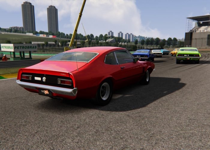 Ford Maverick V8 para Assetto Corsa